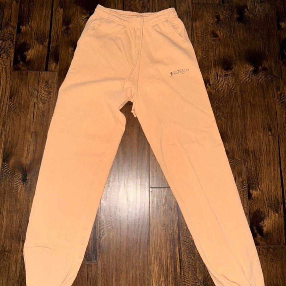 Sporty & Rich Joggers Size Xs‎ Beige Color Excellent Condition
